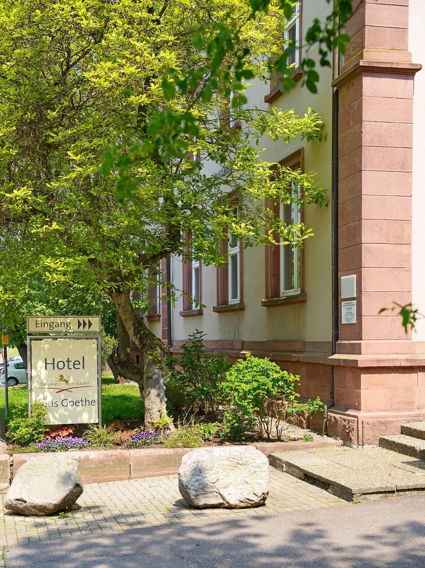 Gaestehaus Goethe Щауфен им Брайсгау Екстериор снимка
